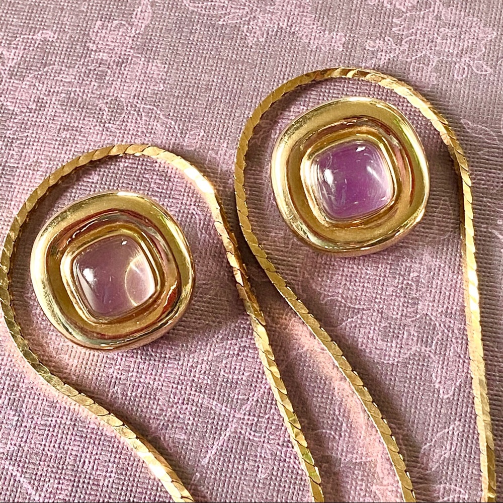 Necklace & Earring Set 80’s Amway Artistry-vintage - Picture 4 of 8